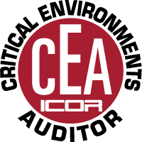 Selo CEA — Critical Environments Auditor, credencial do ICOR